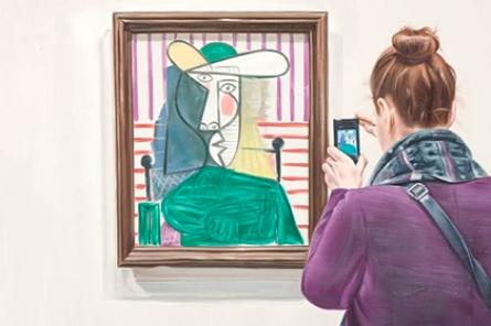 В Лондоне вандал разрезал картину Пикассо стоимостью 26 миллионов долларов