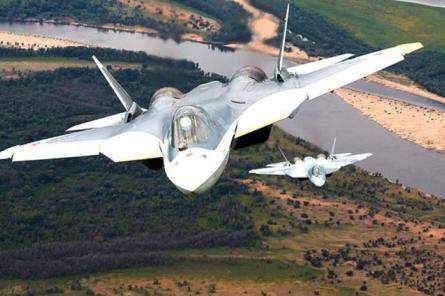 «Аццкий свист». Летящие Су-57 издают инфернальный звук (ВИДЕО)