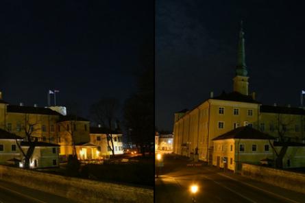 На час весь мир погрузился во мрак; в Латвии "погасили" Рижский замок