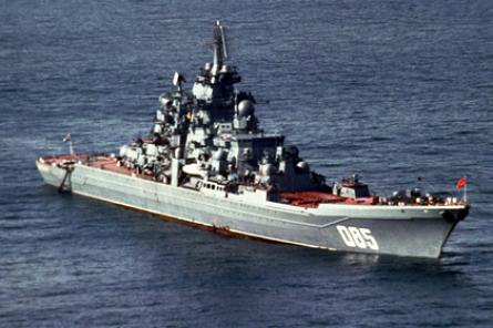 В США назвали «отстоем» самый мощный корабль ВМФ России