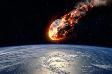 NASA смоделировало падение астероида на Землю