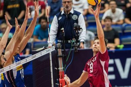 Латвия проиграла Италии в одной восьмой финала ЧЕ по волейболу