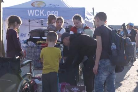 Украина просит Красный крест не открывать пункт приема беженцев в России