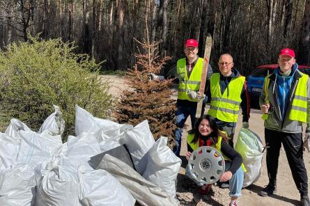 Санитары леса: чисто в Латвии там, где не мусорят