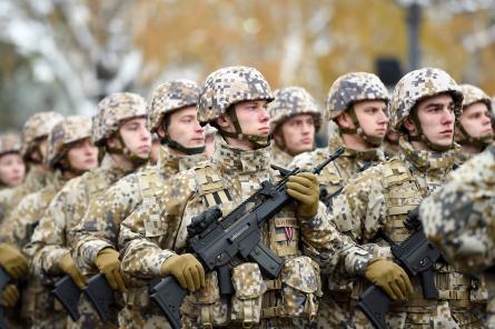 В латвийскую армию хотят забирать и неграждан