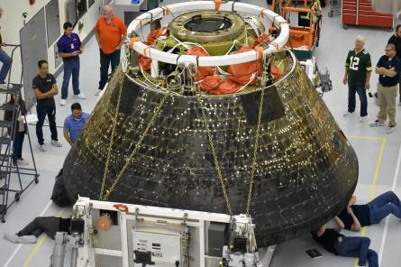 НАСА начало проверку теплозащиты космического корабля Orion