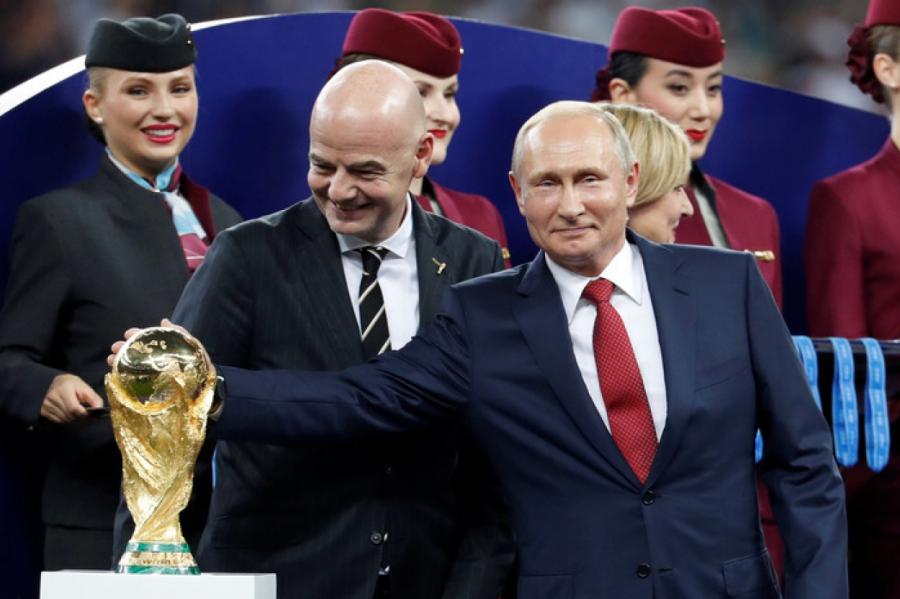 Чемпионат мира по футболу в России назвали самым красивым в истории