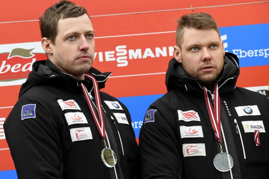 Саночники Шицсы завоевали бронзовые медали на чемпионате Европы