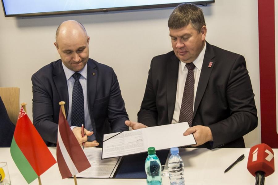 Белоруссия и Латвия подписали договор о проведении ЧМ по хоккею 2021 года