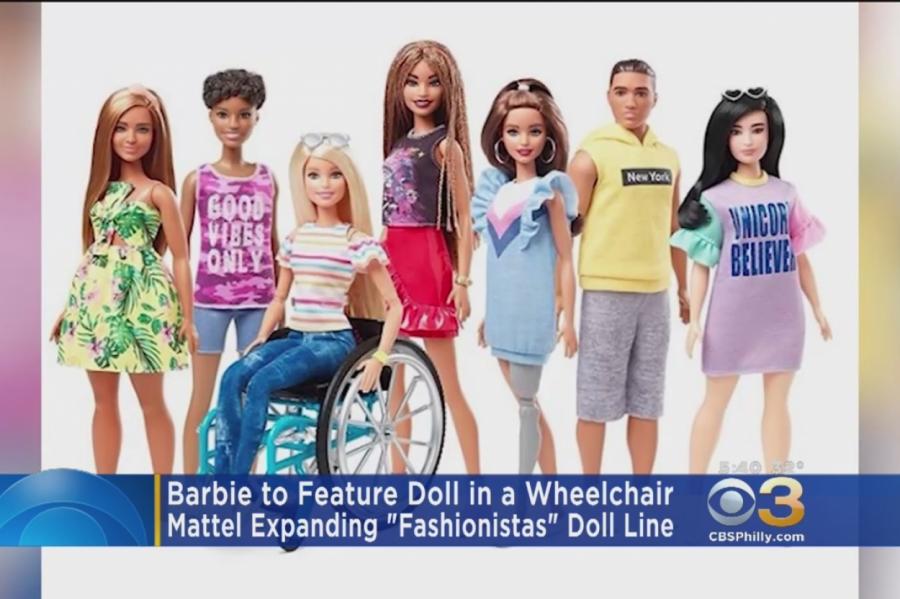 Mattel представила общественности куклу Барби с инвалидностью