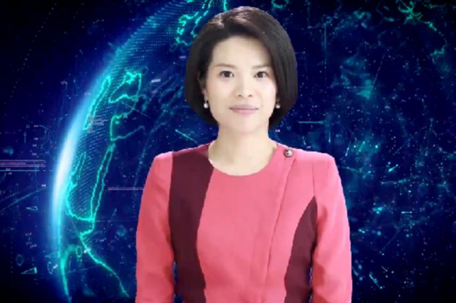 В Китае программу новостей будет вести женщина-робот