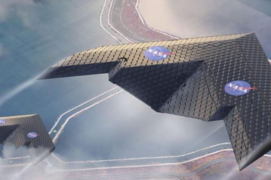 NASA разработала крылья для самолетов нового поколения
