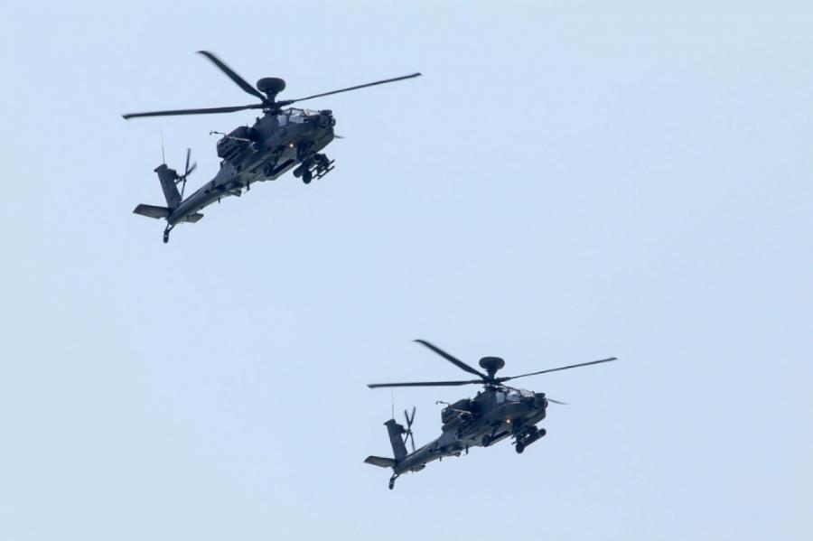 Пять вертолетов «Apache» защитят страны Балтии от «очень явной угрозы России»