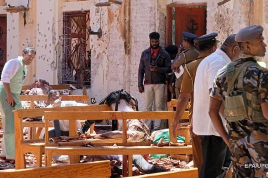 ИГ взяло ответственность за взрывы на Шри-Ланке