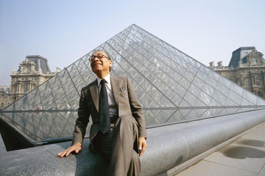 Умер создатель пирамиды Лувра. В возрасте 102 лет!