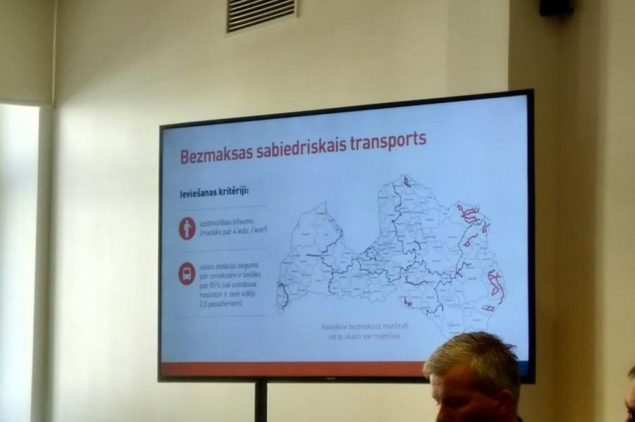 Жителям сельской местности в Латвии предоставят бесплатный транспорт
