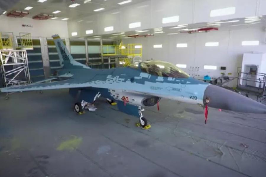 Американцы переделали F-16 в Су-57, чтобы научиться сбивать самолеты РФ (+ВИДЕО)