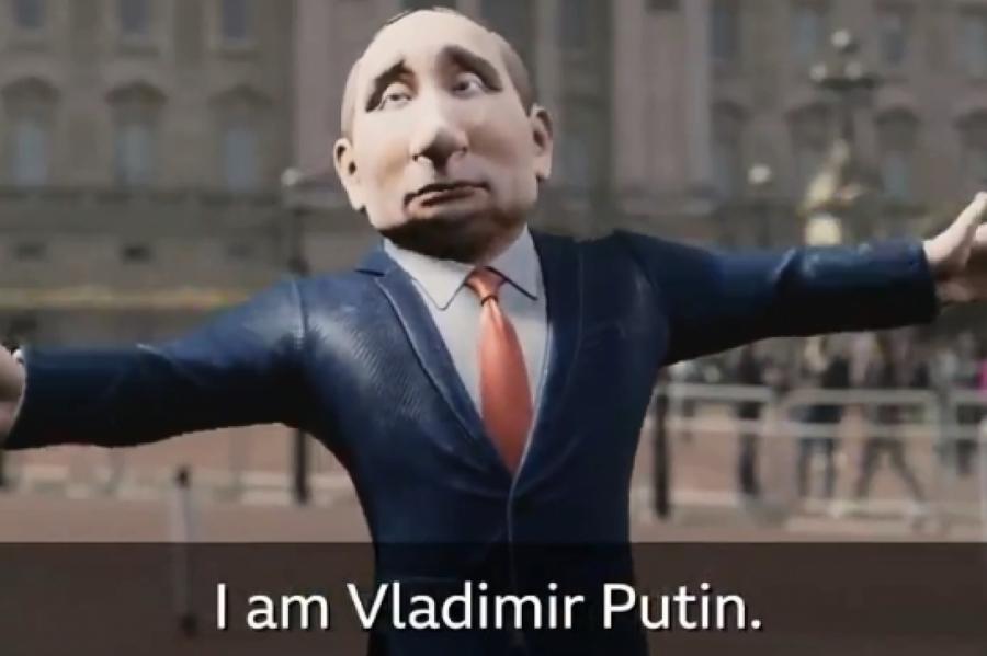 3D-Путин станет ведущим шоу на BBC