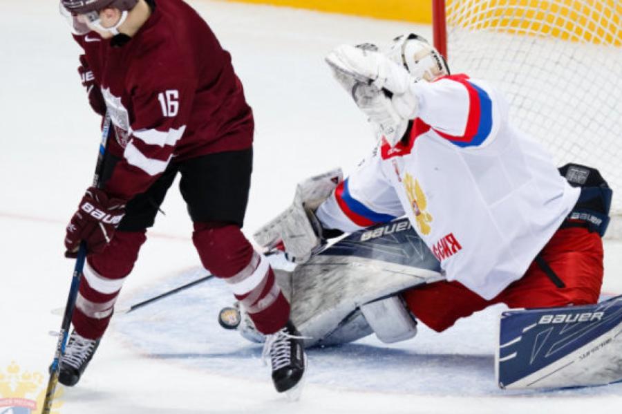 Сборная Латвии заняла четвертое место на молодежном турнире по хоккею в Сочи