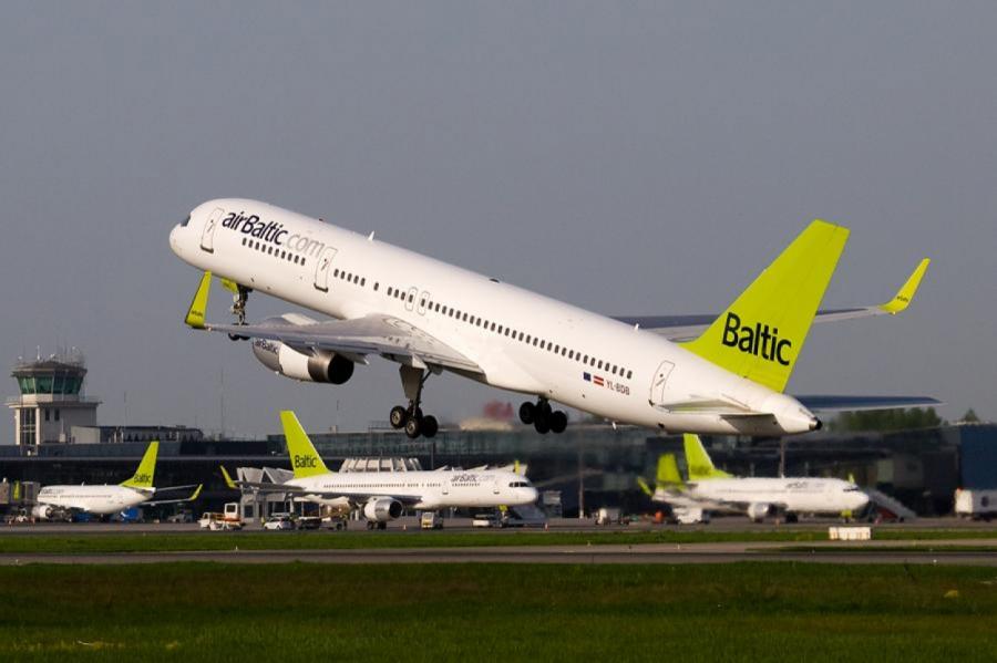 «airBaltic» начинает выполнять три новых прямых полета