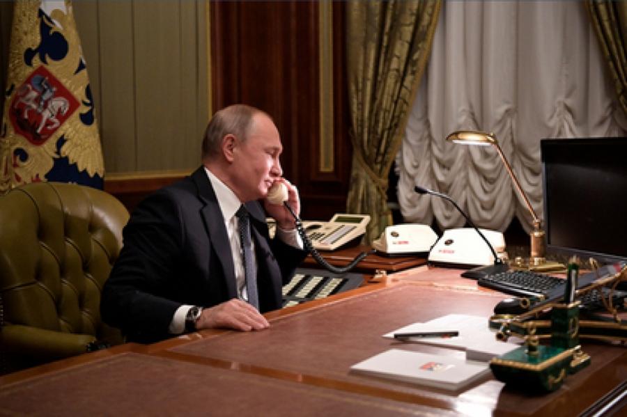 Путин впервые лично поговорил с Зеленским