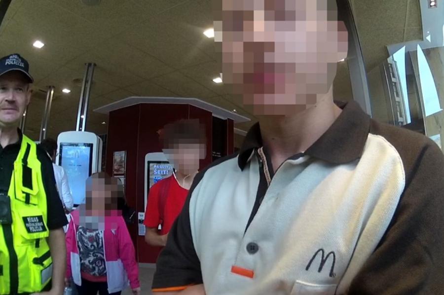 Рижский McDonald’s страдает: работник-самозванец отбивает аппетит у клиентов