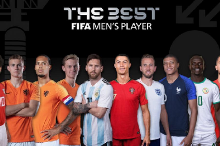 ФИФА назвала претендентов на награду лучшему футболисту и тренеру 2019 года