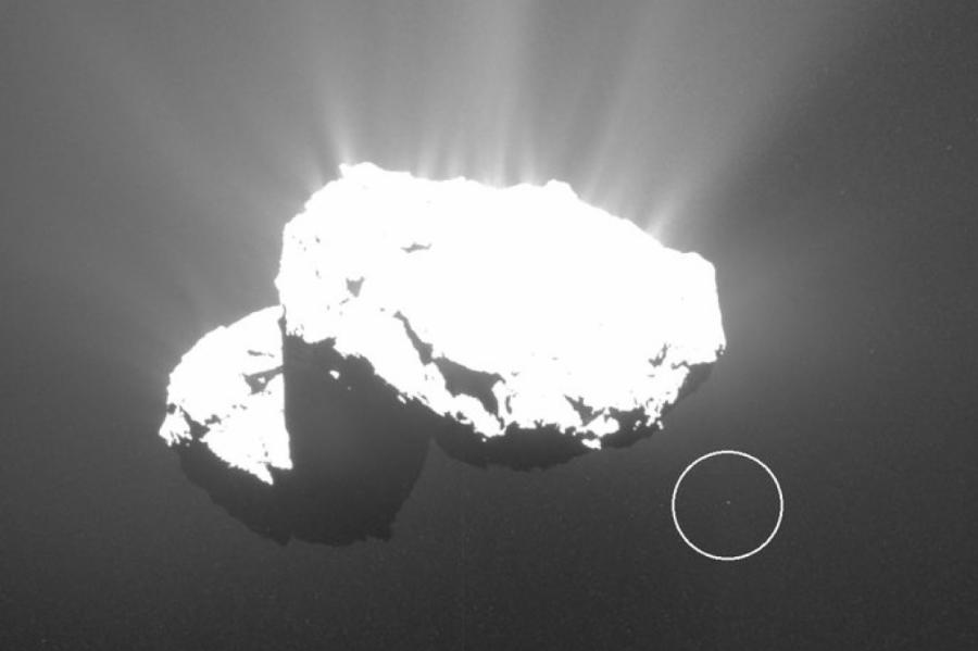 Учёные показали таинственный объект, взлетевший с кометы Чурюмова — Герасименко