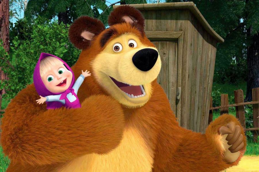 Мультфильм «Маша и Медведь» вышел на экраны кинотеатров Великобритании