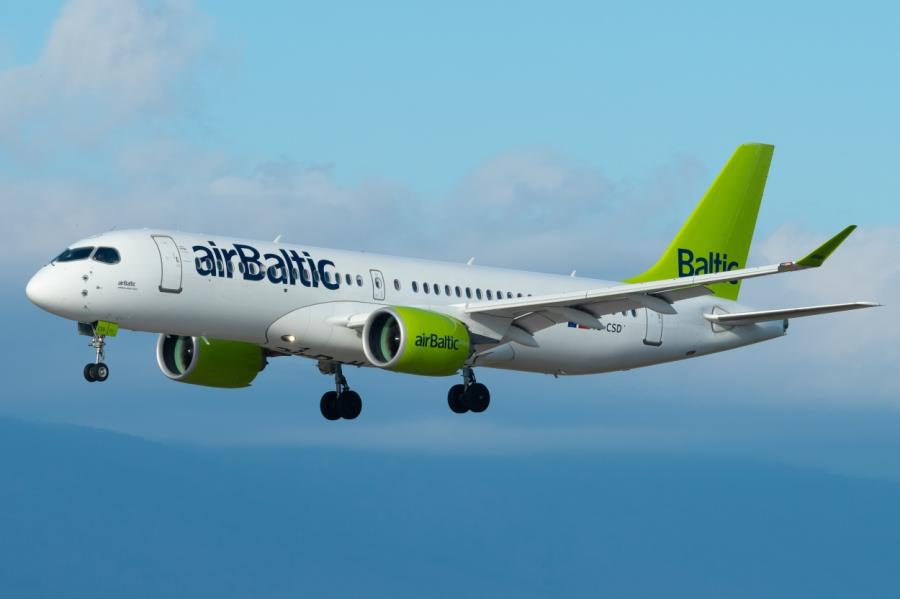 «airBaltic» получила 20-й «Airbus A220-300» и завершила заказ этих самолетов