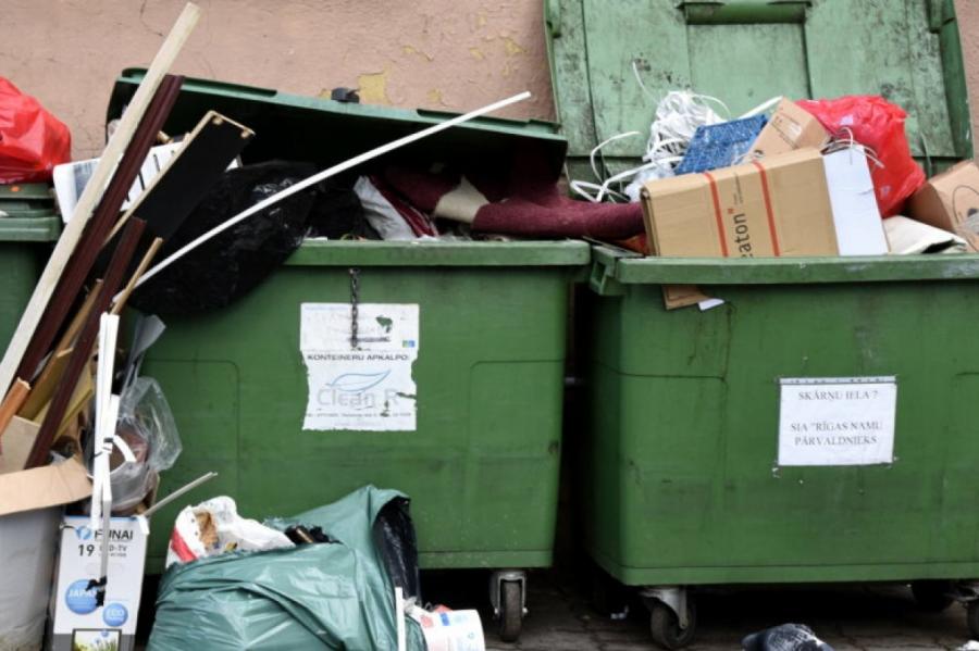 Рижская дума приняла новый правила вывоза мусора