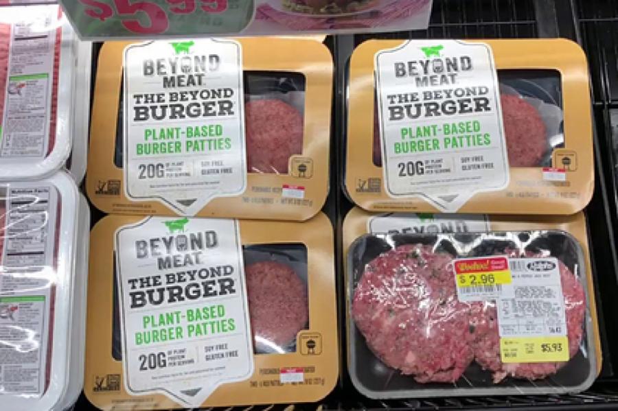 В магазины завезут искусственное мясо из США