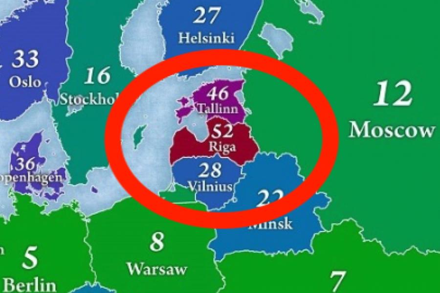 Рига жадно съедает Латвию! Мы снова в лидерах ЕС по депопуляции территории