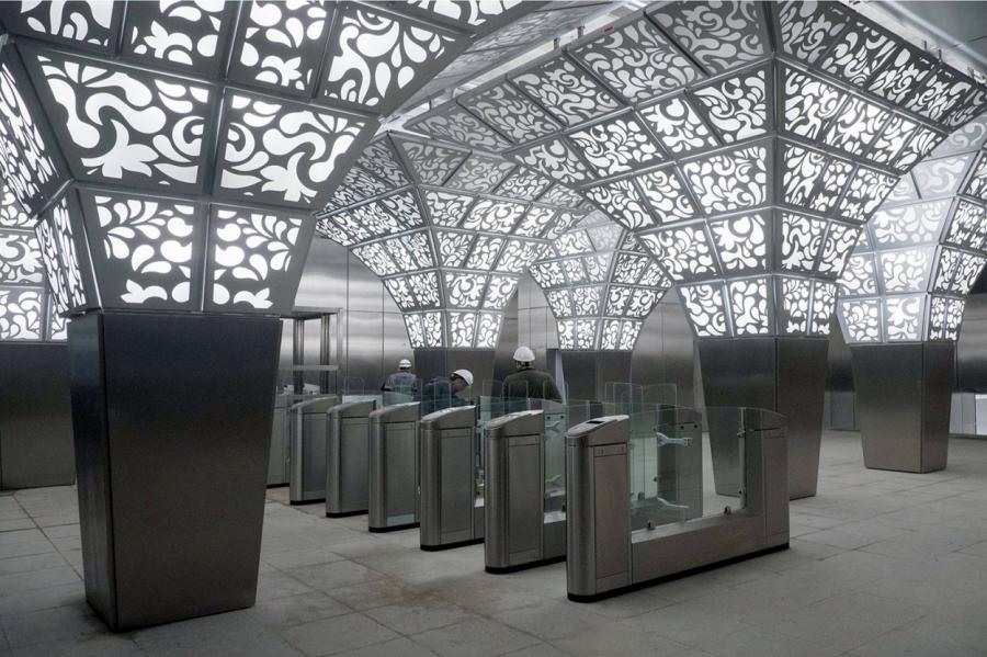 Москвичи назвали спроектированную латышами станцию метро самой красивой