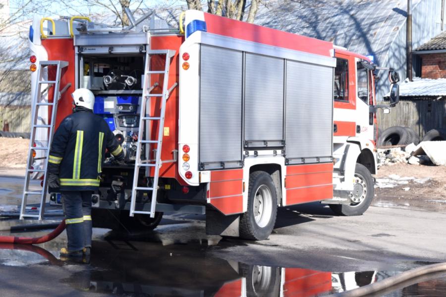 В пятницу в Латвии было потушено 8 пожаров