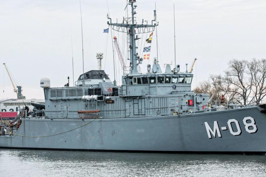 В Рижском порту можно осмотреть военные корабли Латвии и НАТО