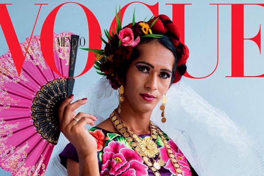 Звездой юбилейного номера Vogue стал трансгендер