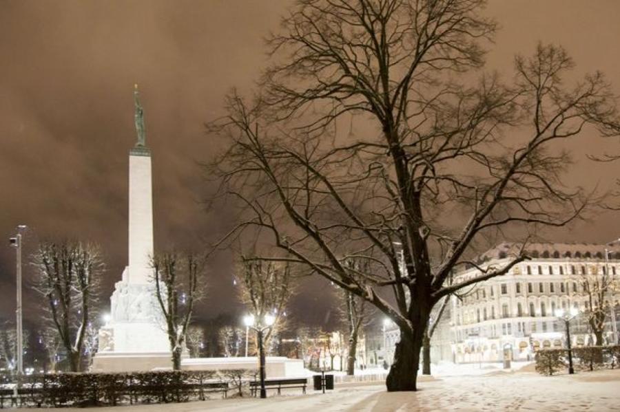 Берегитесь! На Латвию идут мощные снеговые облака