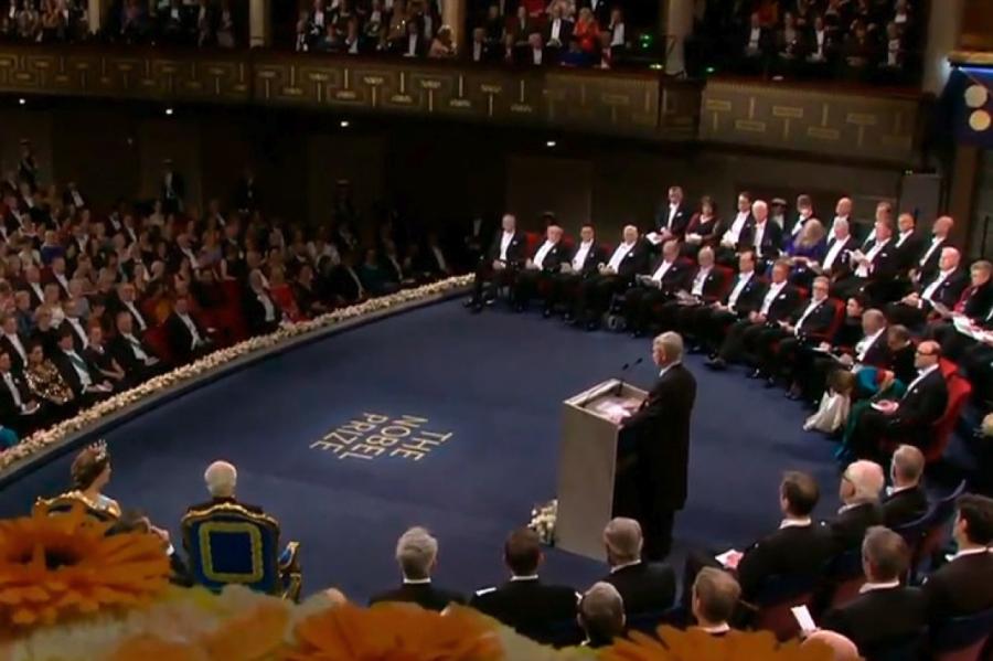 В Стокгольме состоялась позорная церемония вручения Нобелевских премий