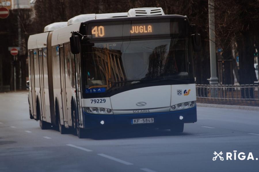 Рижан предупреждают: 40-й автобус исчезнет с улиц столицы