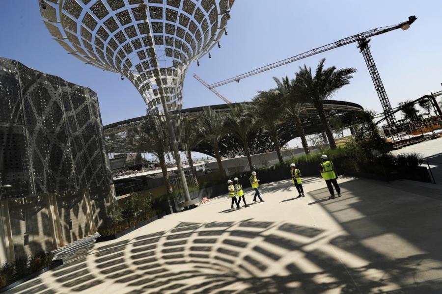 На Всемирной выставке в Дубае Латвию поместили между Австралией и Оманом