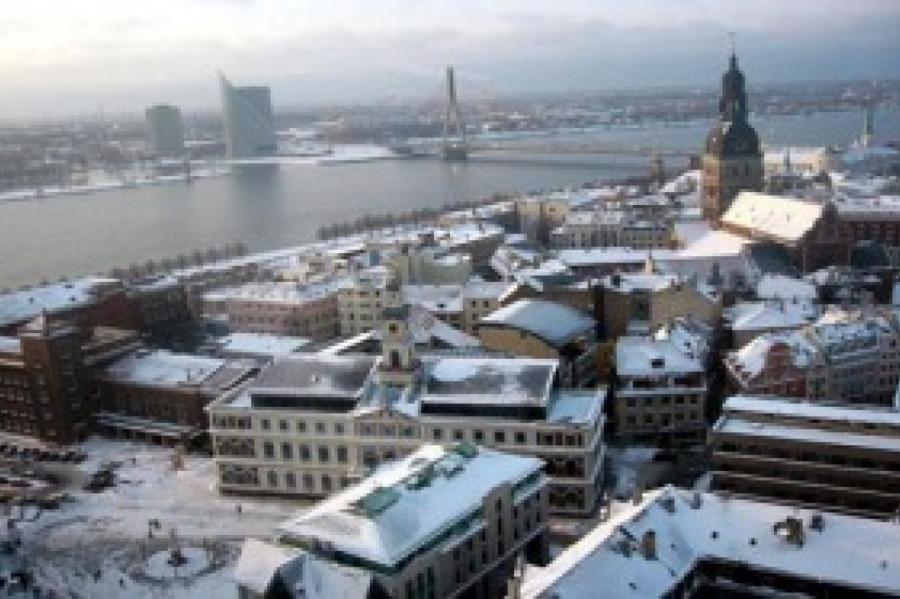 На следующей неделе синоптики обещают в Латвии снегопад