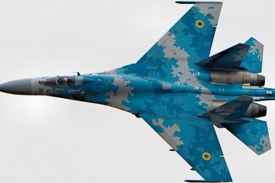 Украинский Су-27 бросил вызов российскому Су-30СМ