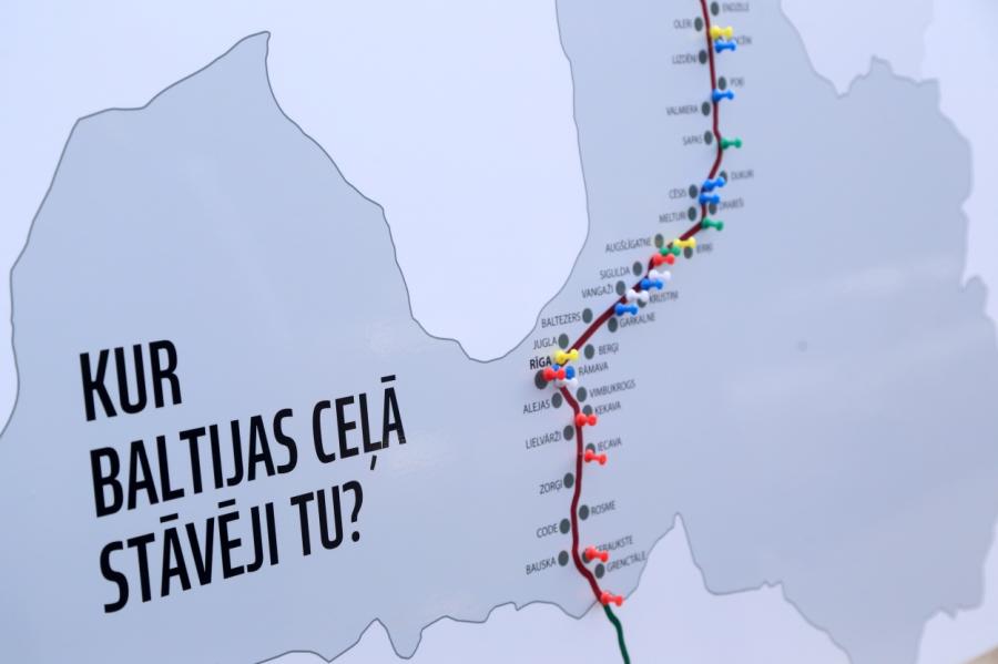 Литва предложит Латвии переименовать дороги в память о Балтийском пути