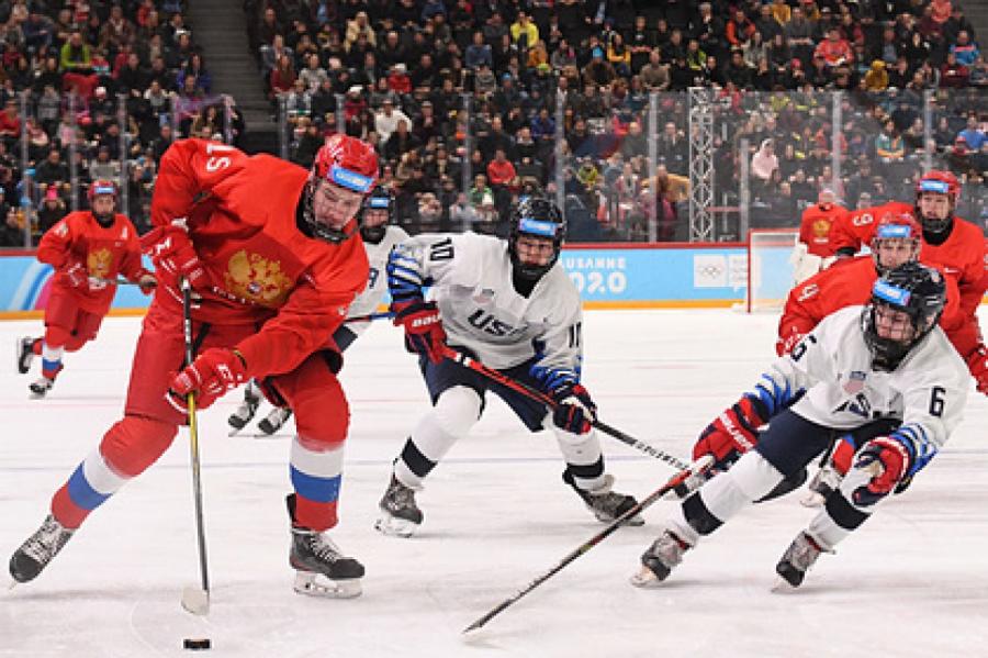 Сборная России по хоккею разгромила США в финале юношеской Олимпиады