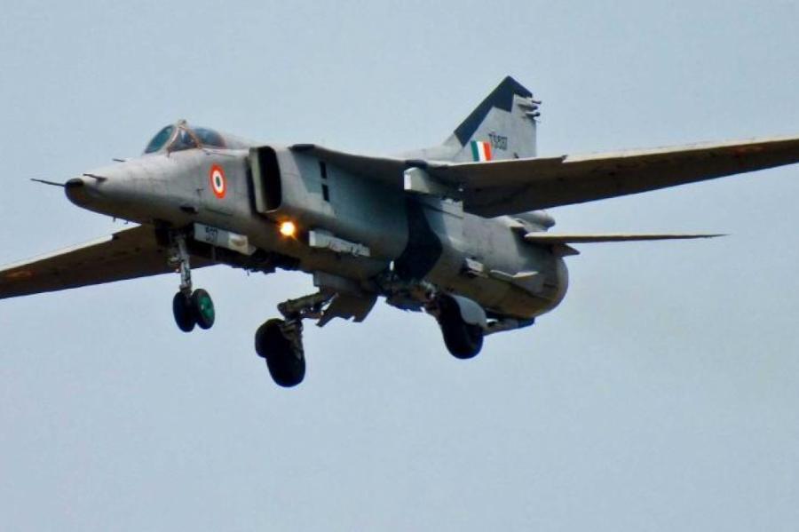 Лютый зверь: в Индии рассказали о стрельбе из пушки МиГ-27