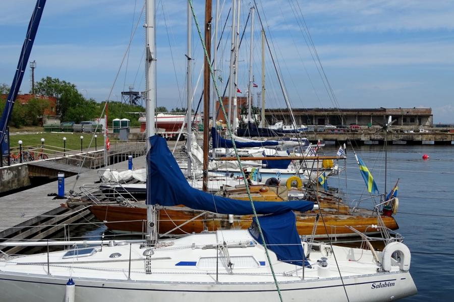 Латвийский порт принял участие в крупнейшей выставке яхт