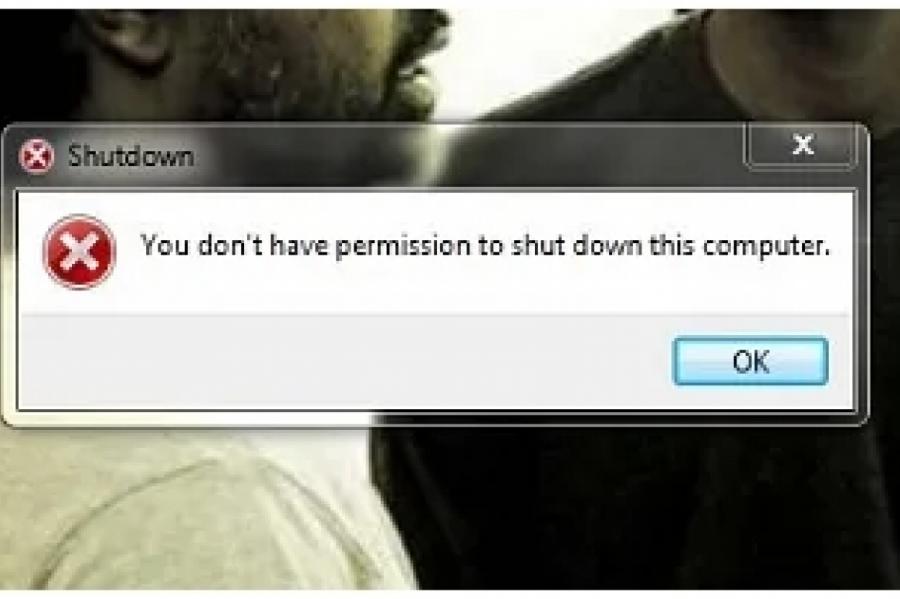 Windows 7 стал запрещать пользователям выключать компьютер. Что сделать?