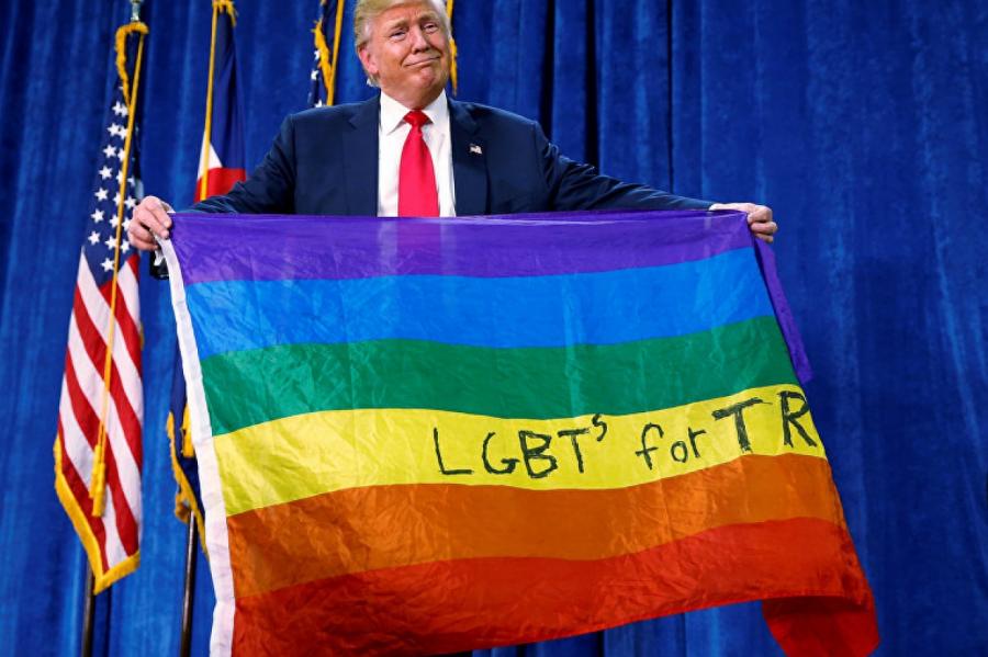 Трамп готов голосовать за гея на выборах президента США