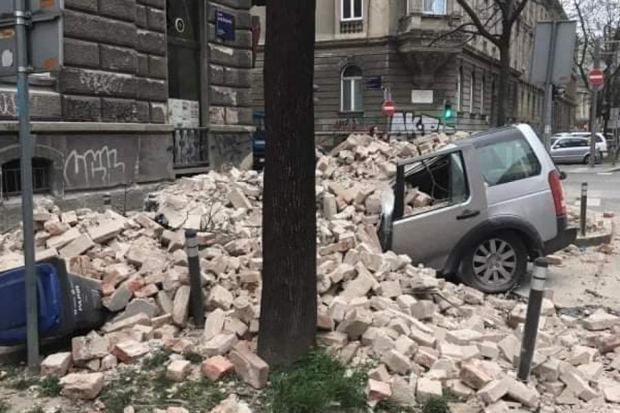 В Хорватии произошло мощное землетрясение: столица частично разрушена